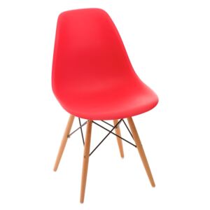 D2.DESIGN Židle Aesti PP DSW červená