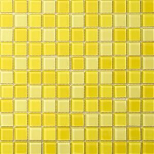 Mozaika Žlutá sklo 29,7x29,7, MSN216