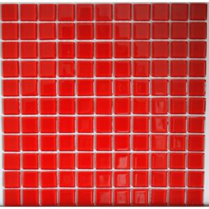 Mozaika sklo Červená 29,7x29,7, MSN046