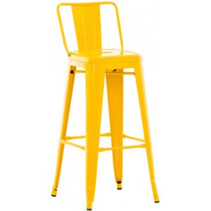 Barová židle Factory, žlutá
