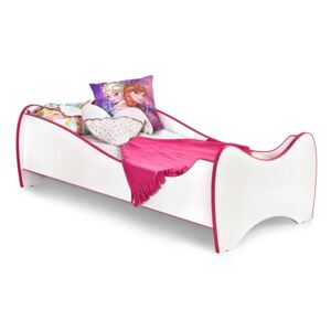 DUO łóżko biało / różowe (1p=1szt)