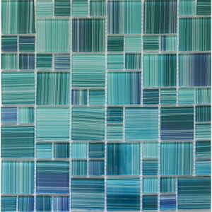 Mozaika Modrá sklo 30x30, MSM62