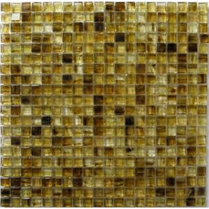 Mozaika skleněná žlutá mix 32,7x32,7cm, MS51