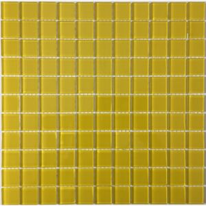 Mozaika Žlutá sklo 29,7x29,7 cm, MSN001