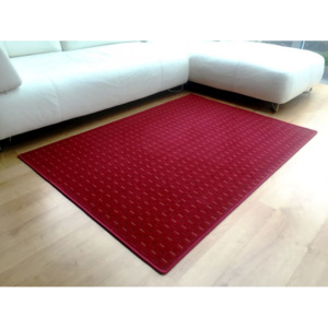Vopi Kusový koberec Valencia červená Kulatý průměr 57 cm
