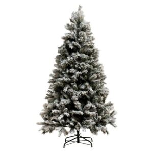 Vánoční zasněžený strom s led světýlky Snowy - 105*193cm