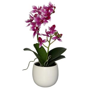 UMĚLÁ KVĚTINA orchidej 34 cm - Umělé květiny