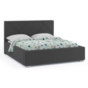 Čalouněná postel ANTIGO 140x200 cm Černá