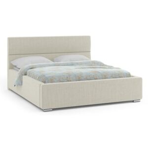 Čalouněná postel NEVADA 140x200 cm Béžová