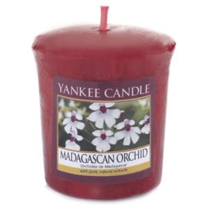 Svíčka Yankee Candle Orchidej z Madagaskaru, 49 g