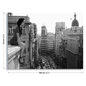 Obraz na plátně GLIX - Mad Madrid by Alejandro Marcos 60x40 cm