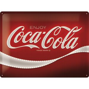 Nostalgic Art Plechová cedule: Coca-Cola (Red Lights Logo) - 30x40 cm