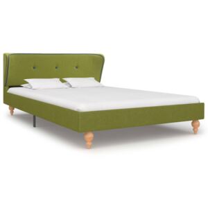 Rám postele zelený textil 120 x 200 cm