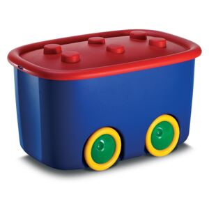 KIS Funny Box na hračky modro-červený 46 l