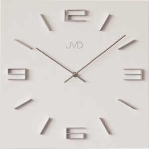 Designové nástěnné hodiny JVD HC28.1 bílá