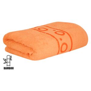 Bambusový ručník KORAL meruňkový