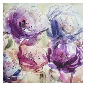 Bezrámový obraz 101562, Stitched Spring Blooms, Wall Art, Graham Brown