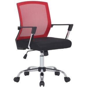 Kancelářská židle Mableton Barva Červená