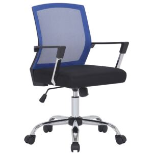 Kancelářská židle Mableton Barva Modrá