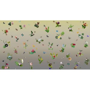 Vliesová obrazová tapeta 200290, Digital-Ikebana beige, 480 x 280 cm, Dimensions, BN Walls, rozměry 4,8 x 2,8 m