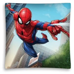 DETEXPOL Povlak na polštářek Spiderman city Polyester, 40/40 cm