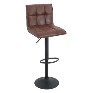 Barová židle Cansas 95-115cm, vintage hnědá