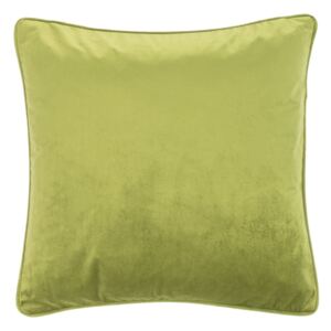 Světle zelený polštář Tiseco Home Studio Velvety, 45 x 45 cm