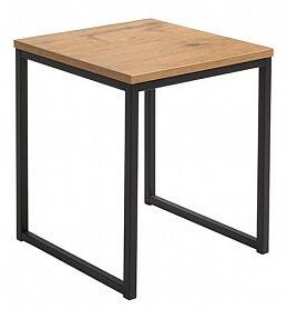 AROZ konferenční stolek, dub lancelot/černá