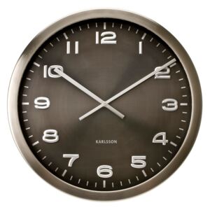 Nástěnné hodiny Maxie steel 50 cm nerez - Karlsson