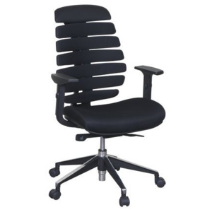 Kancelářská židle Dory, látka, černá