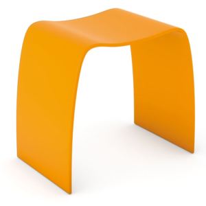 Dřevěná stolička BENTWOOD, oranžová