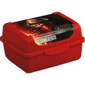 Keeeper Svačinkový box Star Wars 0,35 l - červený