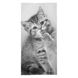 Osuška licenční 70x140 - Černobílé koťátko