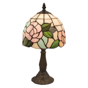 Stolní lampa Tiffany Rose - Ø 20*36 cm