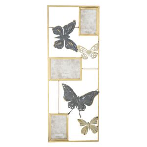Nástěnná dekorace motýlů / fotorámeček - 29*74*3 cm