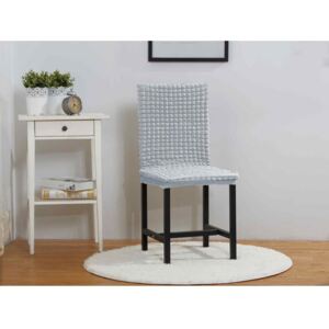 M&K Napínací potah na židli MARCO - světle šedý, 2 ks