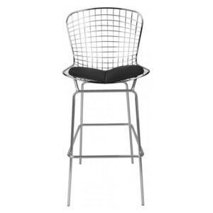 Barová židle Harry inspirovaná Diamond černá