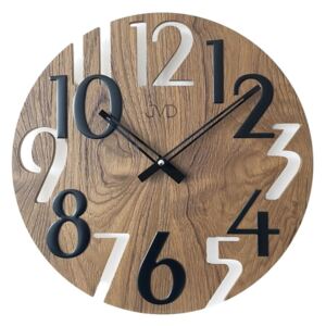 Dřevěné designové hodiny JVD HT101.5