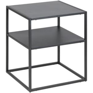SCANDI Černý kovový odkládací stolek Renna