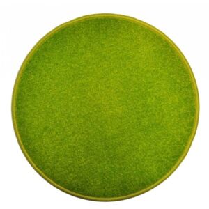 Vopi koberce AKCE: 300x300 cm Eton zelený koberec kulatý - 300x300 (průměr) kruh cm