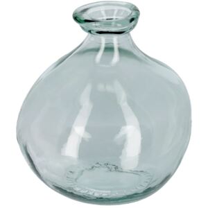Zelená skleněná váza LaForma Anner 18 cm