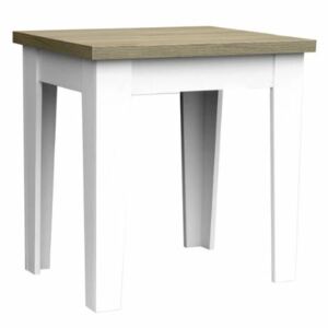 Jídelní stůl 80 x 80 cm s designovými nohami - volitelný výběr dekorů - Dub Sonoma