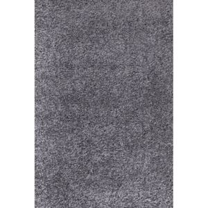 Ayyildiz Kusový koberec Shaggy Dream 4000 šedý vysoký vlas 060x110 cm