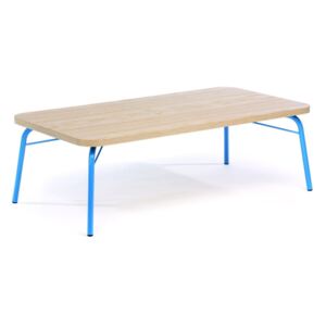 Konferenční stolek s modrými nohami Woodman Ashburn