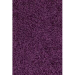 Ayyildiz Kusový koberec Shaggy Dream 4000 fialový vysoký vlas 060x110 cm