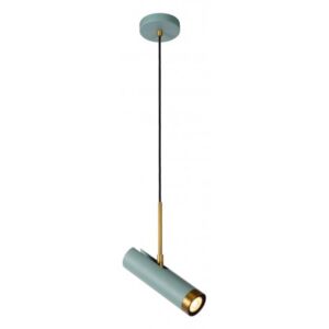 LUCIDE SELIN Pendant 1x GU10/35W Bleu/matt yellow copper závěsné svítidlo, lustr