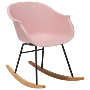 Houpací růžová židle - HARMONY