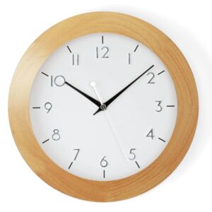 Rádiem řízené dřevěné hodiny AMS Design 5836