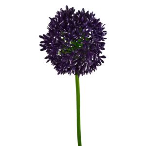Umělý květ - fuchsia - fialová 65cm velikost UNI