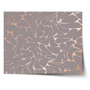 Plakát SABLIO - Béžové vzorce 90x60 cm